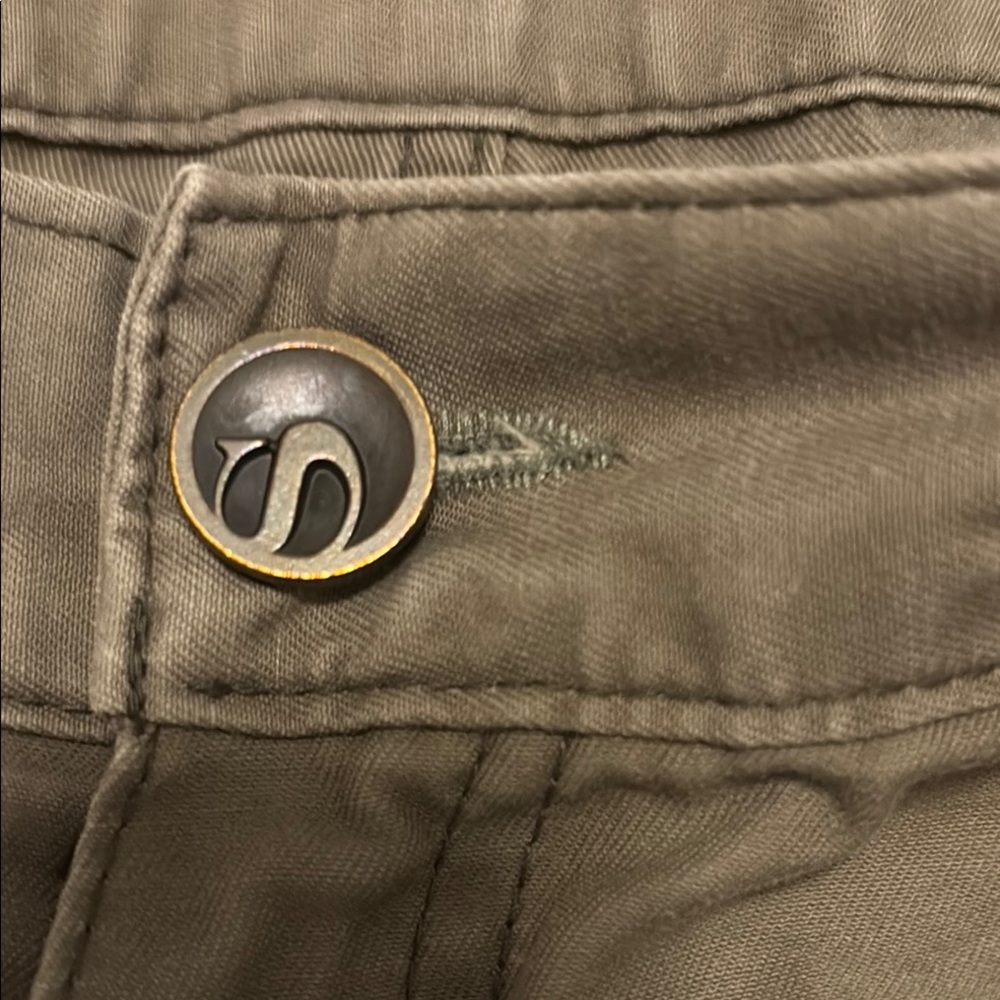 Number (N)ine Men's Olive Cargo Pants - Picture 4 of 4
